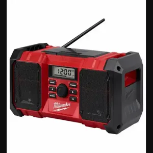 MILWAUKEE 2890-20 Radio Kit, M18, Bare Tool, Am/Fm/Auxiliary/Usb, Ul Listed, Usb Charging | CP2LPC 45FD35