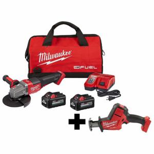 MILWAUKEE 2980-22, 2719-20 Schleifer-Set, 18 VDC Volt, 2 Werkzeuge, Winkelschleifer/Säbelsäge | CP2LMU 384NT3