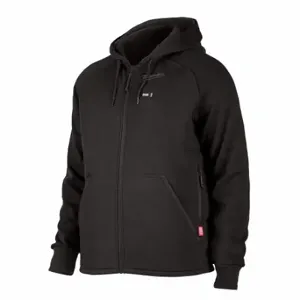 MILWAUKEE 306B-21XL Heated Hoodie Kit, Mens, XL, Black, Up to 8 hrs, 46 Inch Max Chest Size | CP3PUG 794C18