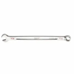 MILWAUKEE 45-96-9409 Combination Wrench, Chrome Vanadium Steel, Chrome, 9/32 Inch Head Size, 5 1/4 Inch Length | CT3HUY 60RJ50