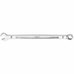 MILWAUKEE 45-96-9506 Combination Wrench, Chrome, 6 mm Head Size, 5 Inch Overall Length | CT3HVP 801AF3