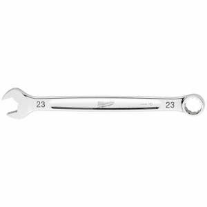 MILWAUKEE 45-96-9523 Combination Wrench, Chrome, 23 mm Head Size, 12 1/8 Inch Overall Length | CT3HVF 801AF5