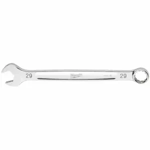 MILWAUKEE 45-96-9529 Combination Wrench, Chrome, 29 mm Head Size, 15 3/8 Inch Overall Length | CT3HVL 801AG1