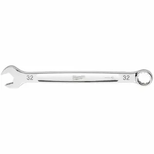 MILWAUKEE 45-96-9532 Combination Wrench, Chrome, 32 mm Head Size, 16 7/8 Inch Overall Length | CT3HVN 801AG3