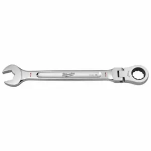 MILWAUKEE 45-96-9822 Combination Wrench, Chrome Vanadium Steel, Chrome, 1 Inch Head Size, 2 1/8 Inch Length | CT3HRQ 798HM6