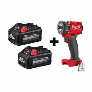 MILWAUKEE 48-11-1862, 2854-20 Impact Wrench, 3/8 Inch Square Drive Size, 250 ft-lb Fastening Torque | CT3MBG 380FJ9