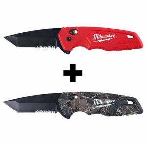 MILWAUKEE 48-22-1530,48-22-1535 Folding Knives, 3 Inch Blade Length, 4 1/2 Inch Closed Length, 7 1/2 Inch Overall Length | CT3HAQ 382YR2