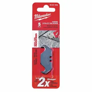 MILWAUKEE 48-22-1932 Utility Blade, 3/4 Inch Blade Width, 0.03125 Inch Blade Thickness | CT3PXM 22UY27