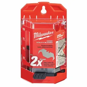 MILWAUKEE 48-22-1952 Utility Blade, 3/4 Inch Blade Width, 0.03125 Inch Blade Thickness | CT3PXH 22UY28