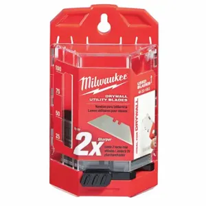 MILWAUKEE 48-22-1953 Utility Blade, 3/4 Inch Blade Width, 0.03125 Inch Blade Thickness | CT3PXL 22UY30