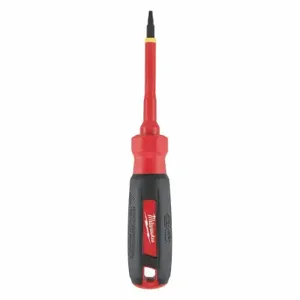 MILWAUKEE 48-22-2251 Insulated Square Screwdriver, Tip Size, 7 Inch Overall Length, 3 Inch Shank Length | CT3NXT 55ZY91