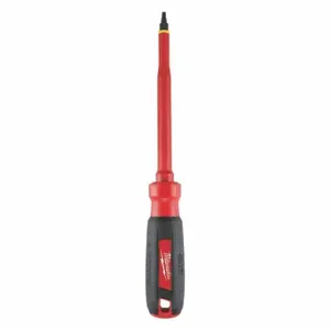 MILWAUKEE 48-22-2253 Insulated Square Screwdriver, Tip Size, 10 Inch Overall Length, 6 Inch Shank Length | CT3NXQ 55ZY93