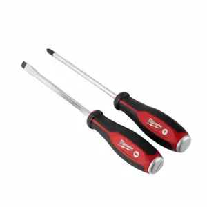 MILWAUKEE 48-22-2702 Demolition Screwdriver Set, 2 Pieces, Phillips/Slotted Tip, 5/16 Inch Tip Size | CV2PHJ 55ZY98