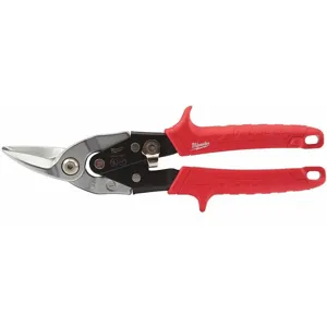 MILWAUKEE 48-22-4510 Left Aviation Snip, 10 Inch, 22 Mild | CD2NDY 437K19