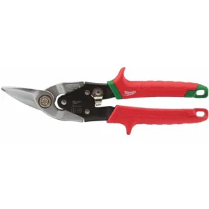 MILWAUKEE 48-22-4520 Right Aviation Snip, 10 Inch, 22 Mild | CD2NDZ 437K20