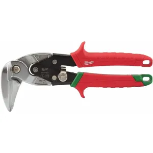 MILWAUKEE 48-22-4521 Right Aviation Snip, 9 Inch, 22 Mild | CD2NEG 437K29