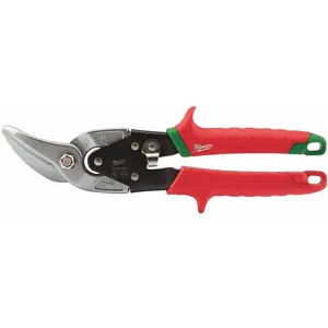 MILWAUKEE 48-22-4522 Right Offset Snip, 10 Inch, 22 Mild | CD2NEC 437K23