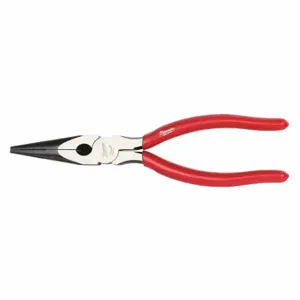 MILWAUKEE 48-22-6501 Long Nose Plier, 2 5/8 Inch Max Jaw Opening, 2 1/2 Inch Jaw Length | CT3MQF 483K29