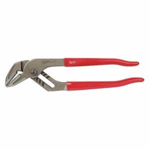 MILWAUKEE 48-22-6510 Tongue and Groove Plier, Flat, Groove Joint, 2 Inch Max Jaw Opening | CT3PRG 483K30