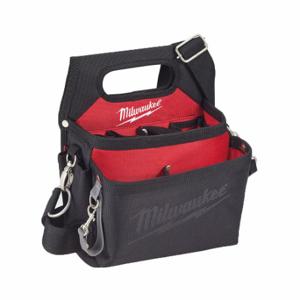 MILWAUKEE 48-22-8112 Werkzeugtasche, 15 Taschen, Werkzeuggürtel, für 3 Zoll maximale Gürtelbreite, oben offen | CT3PVA 53TX79