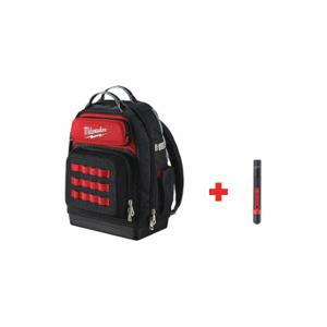 MILWAUKEE 48-22-8201, 2105 Tool BackPack, 2 Outside Pockets, 46 Inside Pockets, 15 Inch Overall Width | CT3PRM 326UU3