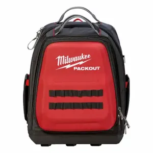 MILWAUKEE 48-22-8301 Tool BackPack, 2 Outside Pockets, 46 Inside Pockets, 15 Inch Overall Width | CT3PRN 499M38