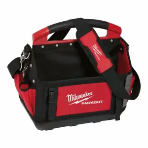 MILWAUKEE 48-22-8315 Tool Tote, 9 Outside Pockets, 22 Inside Pockets, 15 Inch Overall Width, 11 Inch Overall Dp | CT3PVF 416P46