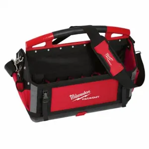 MILWAUKEE 48-22-8320 Tool Tote, 9 Outside Pockets, 23 Inside Pockets, 20 7/8 Inch Overall Width | CT3PVL 416P47