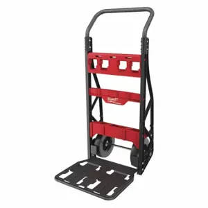 MILWAUKEE 48-22-8415 Hand Truck, 20 Inch Overall Width, 12 Inch Overall Dp, 48 Inch Overall Height, Black/Red | CT3KNX 60RJ99