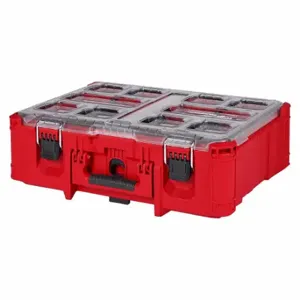 MILWAUKEE 48-22-8432 Deep Organizer, 15 1/4 Inch Overall Width, 15 1/4 Inch Overall Dp, 7 Inch Overall Ht | CV4LLR 793NG9