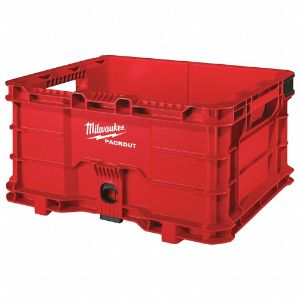 MILWAUKEE 48-22-8440 Compartment Box, Hard Sided Case, Red | CF2LWU 55VT08