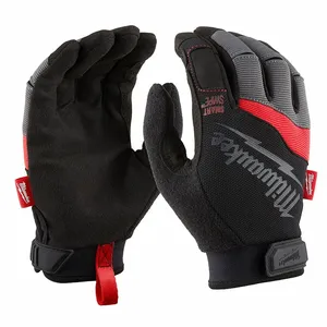 MILWAUKEE 48-22-8723 Work Gloves, XL, Mechanics Glove, Full Finger, Synthetic Leather, Hook-and-Loop Cuff | CT3LDZ 787UY2