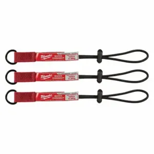 MILWAUKEE 48-22-8823 Tool Lanyard, For Hand Tools/Power Tools, Carabiner, C Inch, Steel, 10 lb Capacity | CT3PUU 55FF37