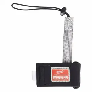 MILWAUKEE 48-22-8830 Wrist Lanyard, For Hand Tools, Hook-and-Loop, Cord, 1 Tool Connections, 1 Anchor Points, 1 | CT3LED 55KE76