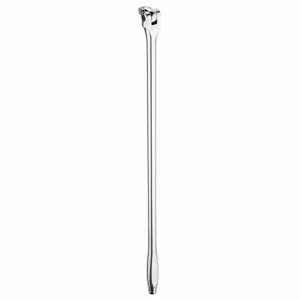 MILWAUKEE 48-22-9013 Steel Breaker Bar, 24-1/4 Inch Size, with 1/2 Inch Drive Size, Chrome Finish | CE9FLC 55MN34