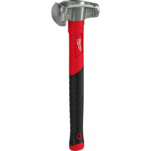 MILWAUKEE 48-22-9040 Linemans Hammer, Stahl, Fiberglasgriff, 2 Pfund Kopfgewicht, 1 3/4 Zoll Durchmesser | CT3PAC 787LC9