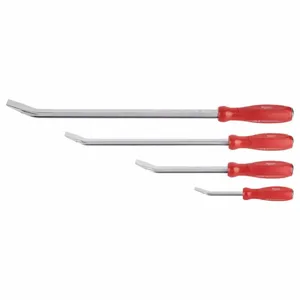 MILWAUKEE 48-22-9214 Pry Bar Set, Steel, 8 Inch, 12 Inch, 18 Inch, 24 Inch Size, Number of Pieces 4 | CE9RNM 55MN31