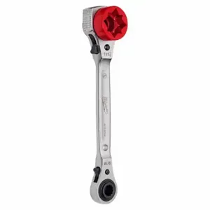 MILWAUKEE 48-22-9216M Wrench, Steel, Chrome, 9/16 Inch3/4 Inch1 Inch1 1/8 Inch Head Size | CT3QCA 787LN5