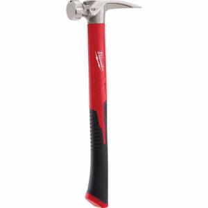 MILWAUKEE 48-22-9316 Hammer, Smooth Face, Poly/Fiberglass Handle, 19 oz | CT3KNP 197V53