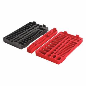 MILWAUKEE 48-22-9486T Ratchet And Socket Tray, 9 3/4 Inch Width, 12 Inch Depth, 1 5/8 Inch Height | CT3PCA 60RJ98
