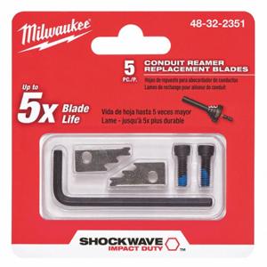 MILWAUKEE 48-32-2351 Conduit Reamer Replacement Blades | CT3NJY 53KK04