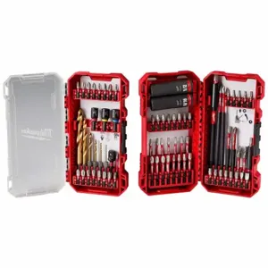 MILWAUKEE 48-32-4098 Drill, Drive/ Fasten Set, Drill And Drive Set, 75 No. Of Pieces, Alloy Steel | CU4WTT 800W09