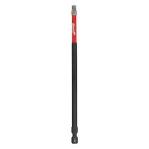 MILWAUKEE 48-32-4290 T30 Driver Bit, T30 Fastening Tool Tip Size, 6 Inch Overall Bit Length | CV2PFK 60HU23