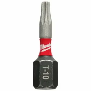 MILWAUKEE 48-32-4427 Insert Bit, T10 Fastening Tool Tip Size, 1 Inch Overall Bit Length | CV2PEA 52WR98