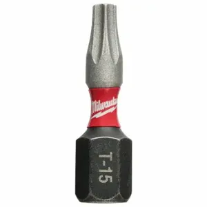 MILWAUKEE 48-32-4428 Insert Bit, T15 Fastening Tool Tip Size, 1 Inch Overall Bit Length | CV2PEC 52WR99