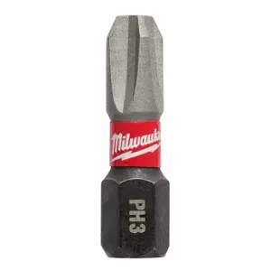 MILWAUKEE 48-32-4433 Insert Bit, Fastening Tool Tip Size, 1 Inch Overall Bit Length, 1/4 Inch Hex Shank Size | CV2PDX 52WR93