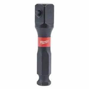 MILWAUKEE 48-32-5100 Impact Socket Adapter, 7/16 Inch Input Drive Size, Black Oxide, 1/2 Inch Output Drive Size | CT3LFB 419J55