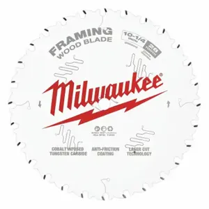 MILWAUKEE 48-40-1038 Circular Saw Blade, 10 1/4 Inch Blade Dia, 28 Teeth, 0.102 Inch Cut Width | CT3HJW 490R88