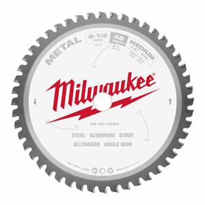 MILWAUKEE 48-40-4220 Circular Saw Blade, 6 1/2 Inch Blade Dia. | CH6JZN 56LA47