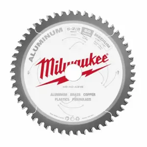 MILWAUKEE 48-40-4315 Circular Saw Blade, 5 7/8 Inch Blade Dia, 50 Teeth, 0.071 Inch Cut Width | CT3HHZ 56LA56